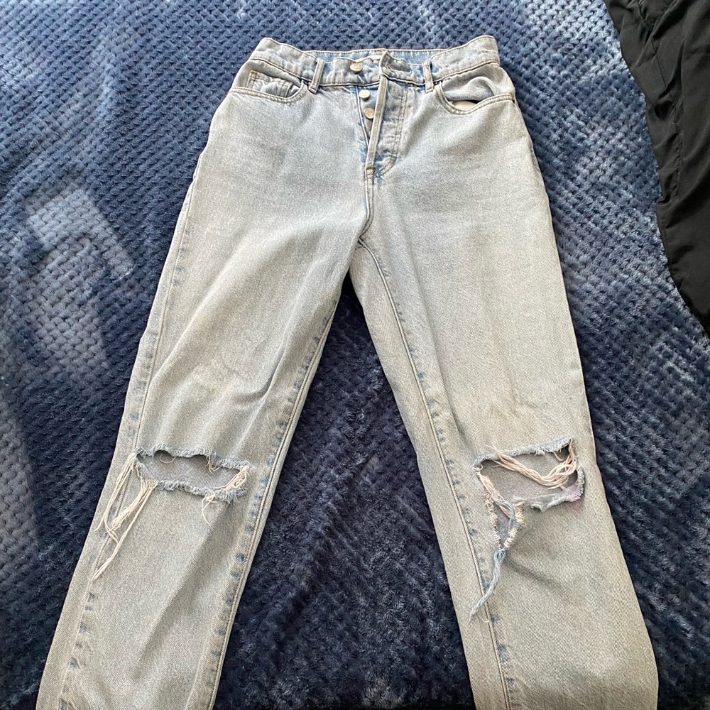 Light Blue Pacsun Mom Jeans